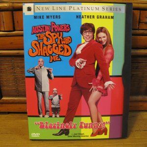 Austin Powers - The Spy Who Shagged Me - New Line Platinum Series DVD and Case